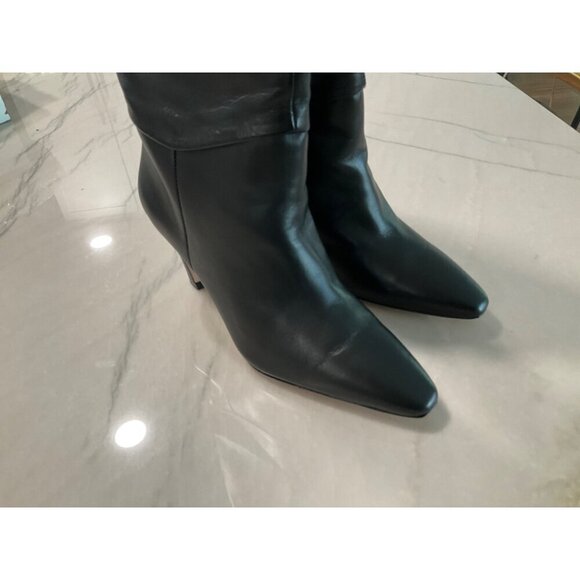 Everlane The Banana Boots in Black Leather New Womens Knee High - Picture 7 of 14